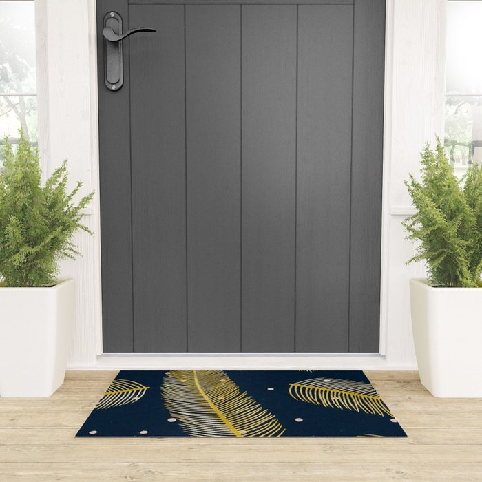 Palmy Night Welcome Mat Gallery Image 3