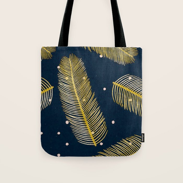 Palmy Night Tote Bag Gallery Image 1