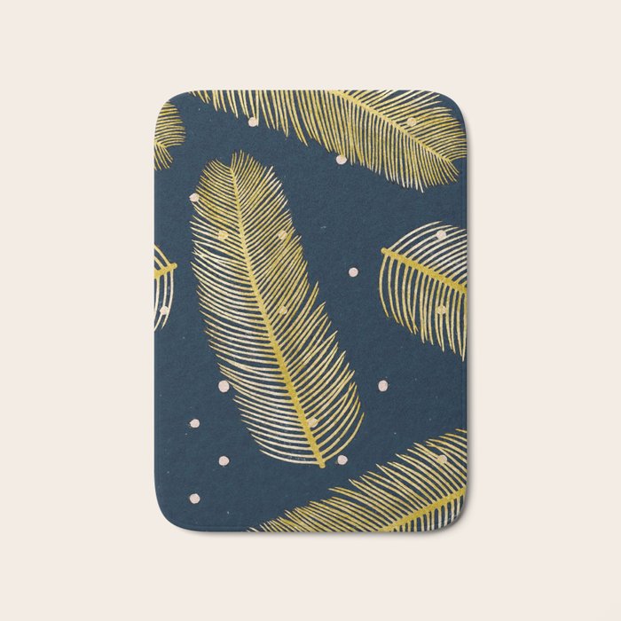 Palmy Night Bath Mat Gallery Image 1