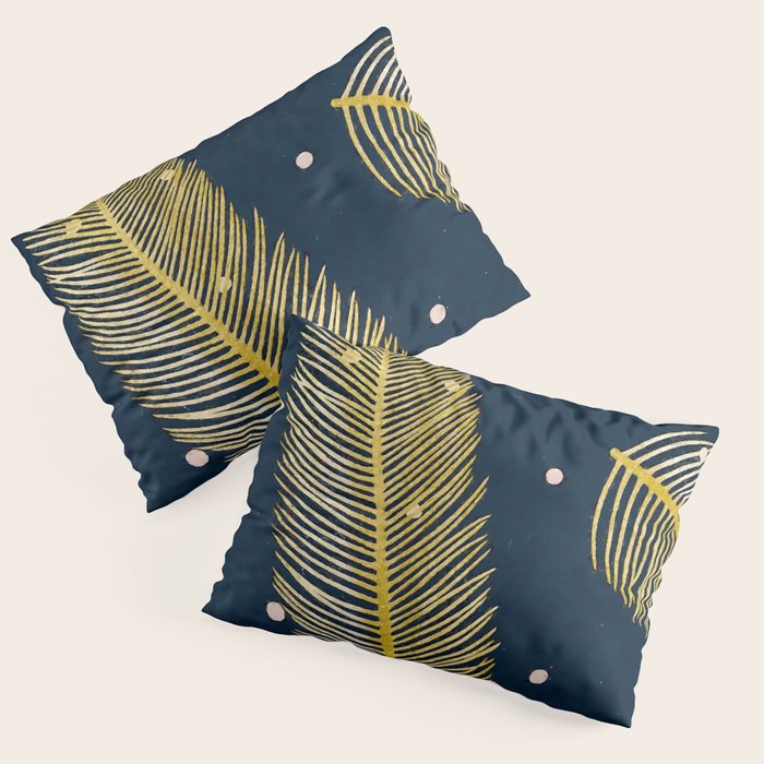 Palmy Night Pillow Sham Gallery Image 1