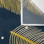 Palmy Night Wall Tapestry Gallery Image 3
