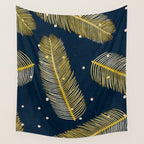 Palmy Night Wall Tapestry Gallery Image 4