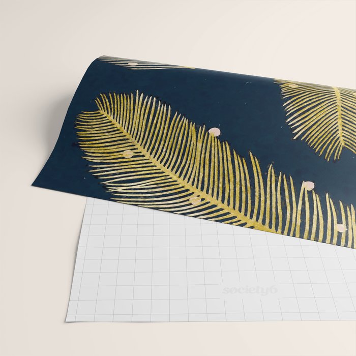 Palmy Night Wrapping Paper Gallery Image 2