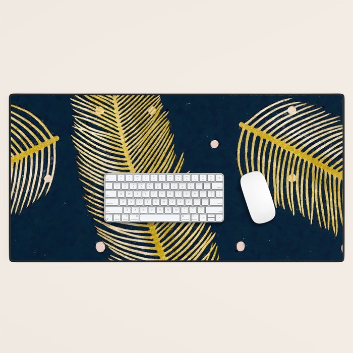 Palmy Night Desk Mat Gallery Image 1