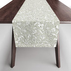 Painterly Florals - Sage Table Runner Gallery Image 1
