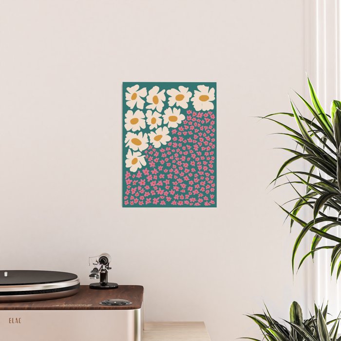 Pop-art abstract flower 2 Poster Gallery Image 2