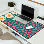 Pop-art abstract flower 2 Desk Mat Gallery Image 2