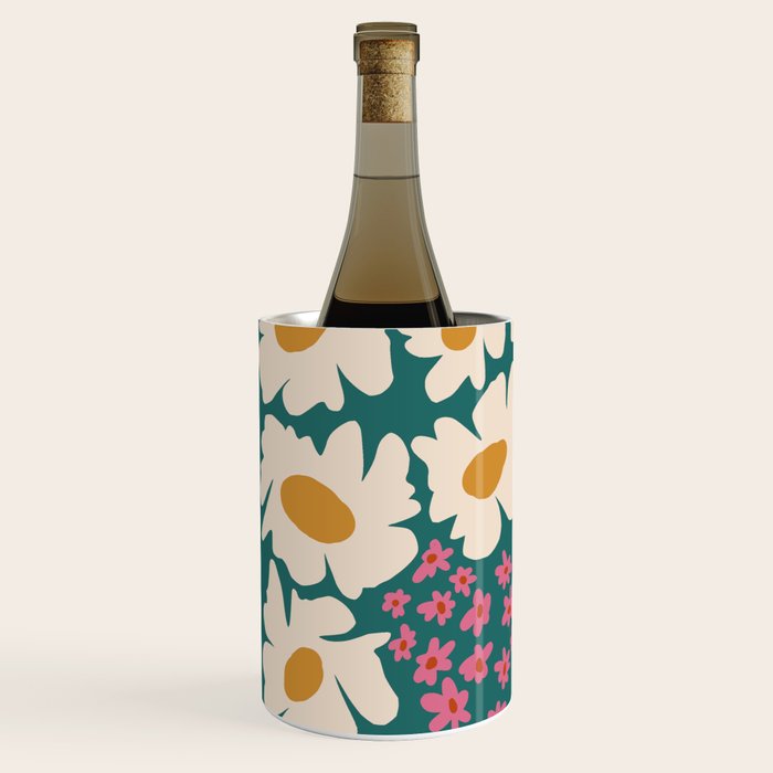 Pop-art abstract flower 2 Wine Chiller Gallery Image 2