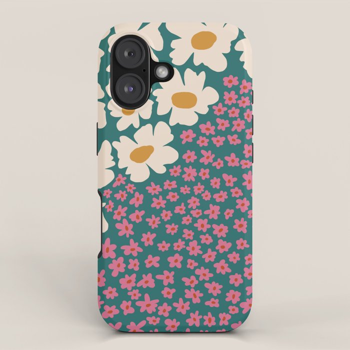 Pop-art abstract flower 2 iPhone Case Gallery Image 1