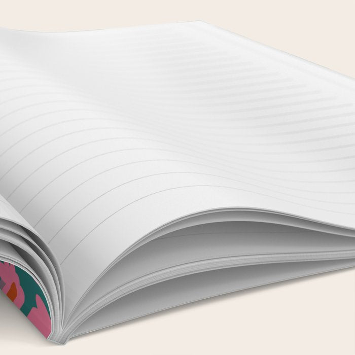 Pop-art abstract flower 2 Notebook Gallery Image 2