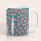 Pop-art abstract flower 2 Coffee Mug Gallery Image 1