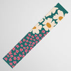 Pop-art abstract flower 2 Table Runner Gallery Image 3