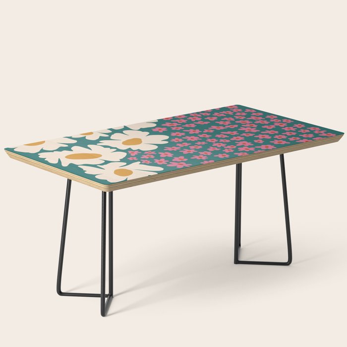 Pop-art abstract flower 2 Coffee Table Gallery Image 1