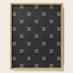 triple dash - onyx Serving Tray Gallery Image 1