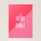 The Future is Female Stationery Card Gallery Image 2