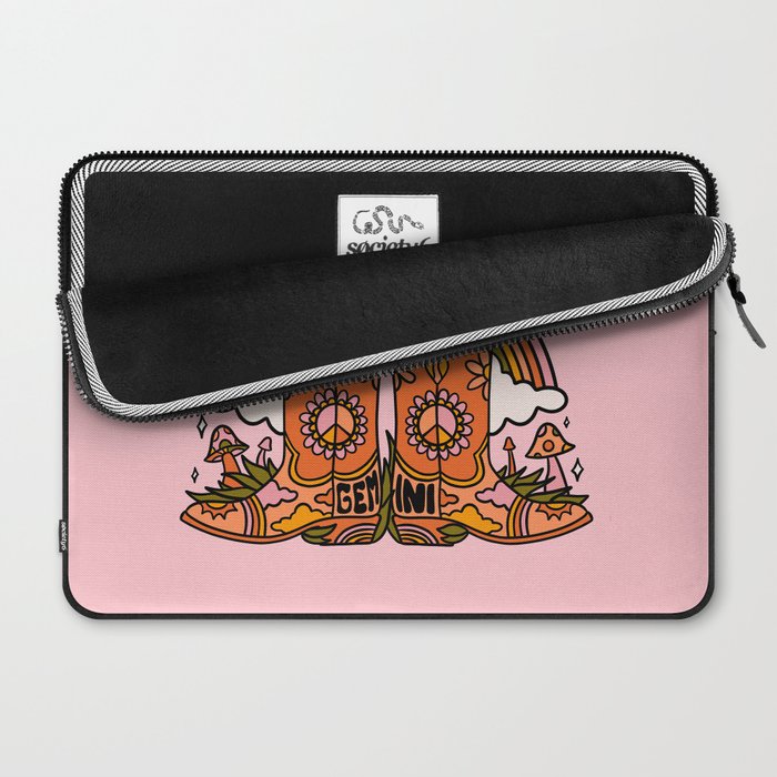 Gemini Cowboy Boots Laptop Sleeve Gallery Image 2