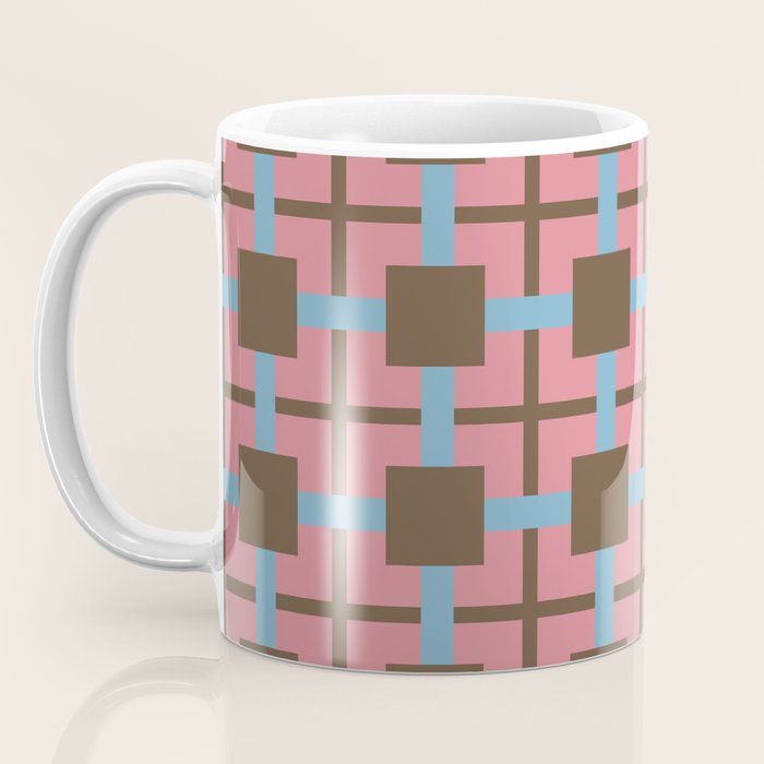 Geometric Warm Revival Block Coffee Mug Gallery Image 3