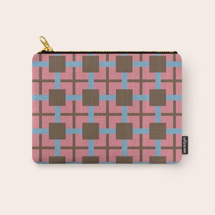 Geometric Warm Revival Block Carry All Pouch Gallery Image 1
