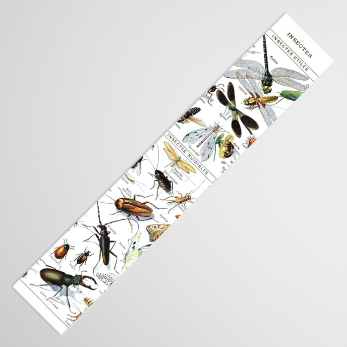 Insects Illustrations by Millot and Larousse Table Runner Gallery Image 3