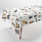 Insects Illustrations by Millot and Larousse Tablecloth Gallery Image 1