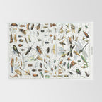 Insects Illustrations by Millot and Larousse Rug Gallery Image 2