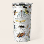 Insects Illustrations by Millot and Larousse Travel Mug Gallery Image 1