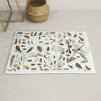 Insects Illustrations by Millot and Larousse Rug Gallery Image 1