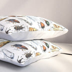 Insects Illustrations by Millot and Larousse Pillow Sham Gallery Image 3