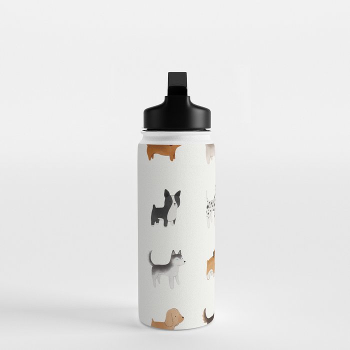 Lots of Cute Doggos Water Bottle Gallery Image 3