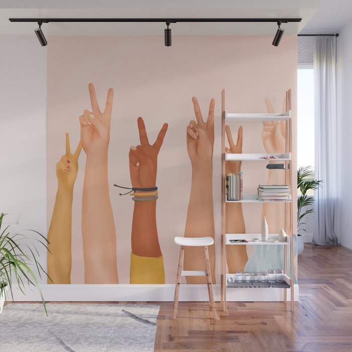 Peace Wall Mural Gallery Image 1