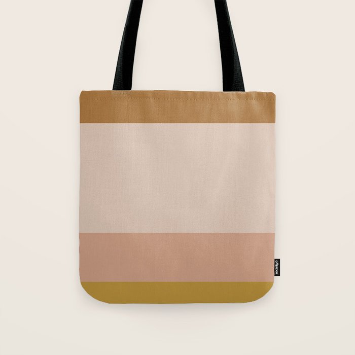 Contemporary Color Block X Tote Bag Gallery Image 1
