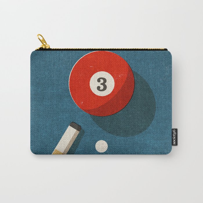 BILLIARDS / Ball 3 Carry All Pouch Gallery Image 1