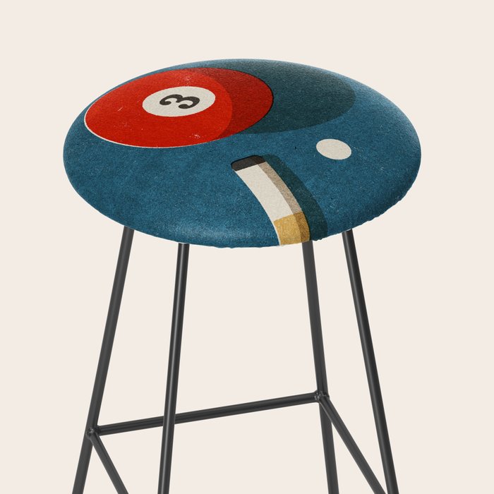 BILLIARDS / Ball 3 Stool Gallery Image 2