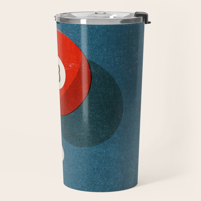 BILLIARDS / Ball 3 Travel Mug Gallery Image 2