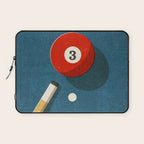 BILLIARDS / Ball 3 Laptop Sleeve Gallery Image 1