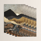 Copper and Gold Mountains Wrapping Paper Gallery Image 3