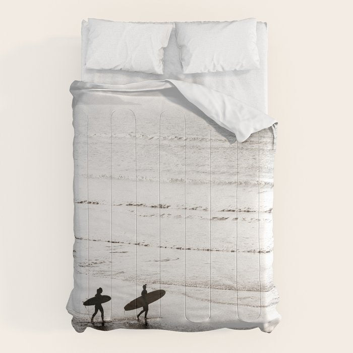 Surfer Black and White Comforter Gallery Image 6