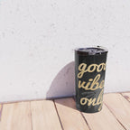 Good Vibes Only Palm Trees Travel Mug Gallery Image 4