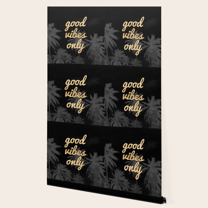 Good Vibes Only Palm Trees Wallpaper Gallery Image 2
