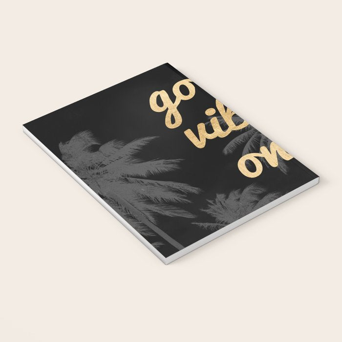 Good Vibes Only Palm Trees Notebook Gallery Image 3