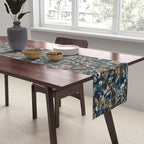 Abstract Forest Night A Table Runner Gallery Image 2