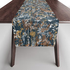 Abstract Forest Night A Table Runner Gallery Image 1