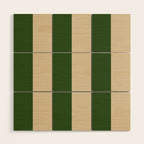 Sawdust and Pine Striped Harmony Wood Wall Art Gallery Image 1