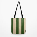Sawdust and Pine Striped Harmony Tote Bag Gallery Image 2