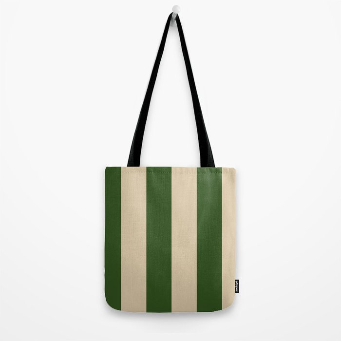 Sawdust and Pine Striped Harmony Tote Bag Gallery Image 2