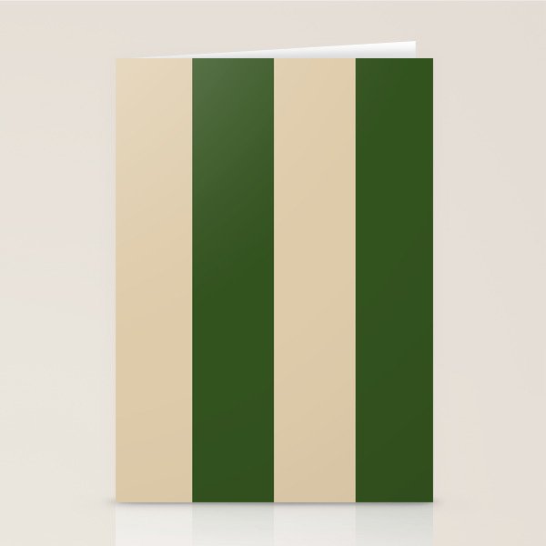 Sawdust and Pine Striped Harmony Stationery Card Gallery Image 2
