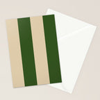 Sawdust and Pine Striped Harmony Stationery Card Gallery Image 2