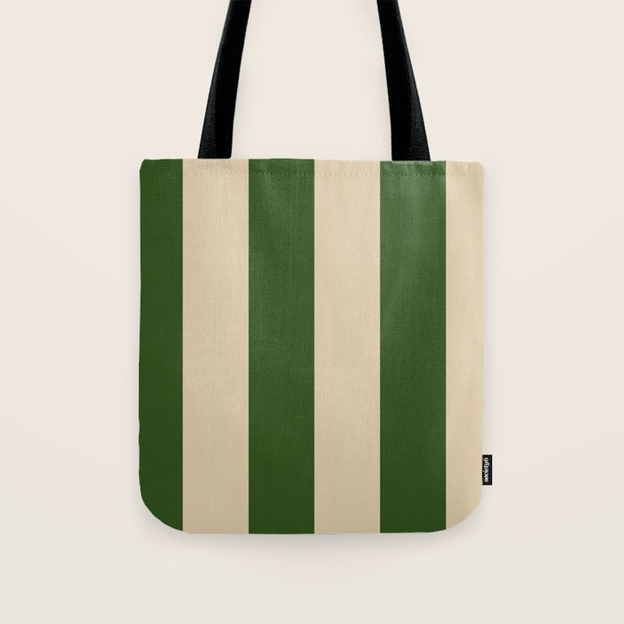 Sawdust and Pine Striped Harmony Tote Bag Gallery Image 1