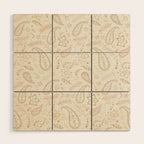 Paisley - Soft Pink Wood Wall Art Gallery Image 1