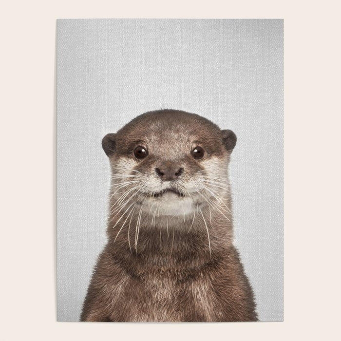 Otter - Colorful Poster Gallery Image 4